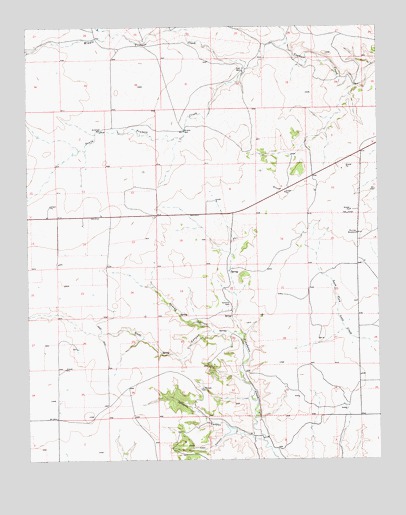 Goat Canyon, NM USGS Topographic Map