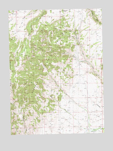 Goat Creek, NV USGS Topographic Map