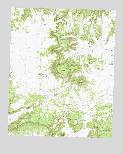Goat Mountain, NM USGS Topographic Map