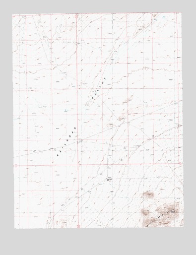 Goat Ranch Well, NV USGS Topographic Map