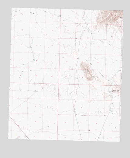 Goat Ridge, NM USGS Topographic Map