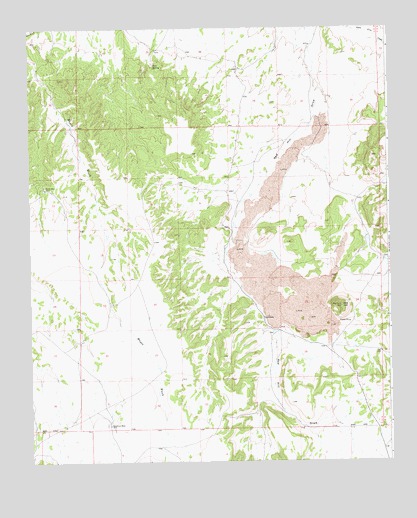 Goat Spring, NM USGS Topographic Map