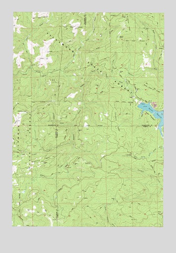 Gobblers Knob, OR USGS Topographic Map