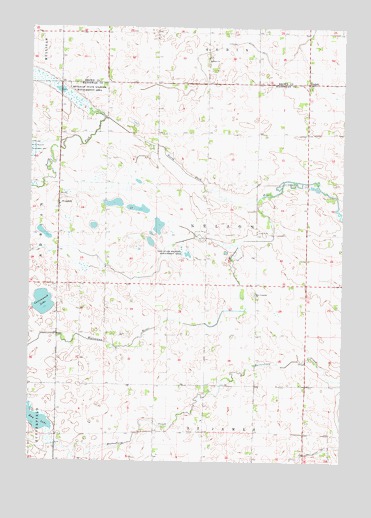 Godahl, MN USGS Topographic Map