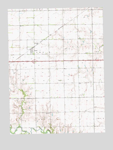 Goehner, NE USGS Topographic Map