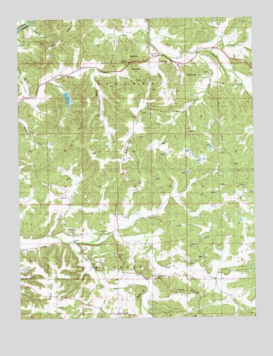 Goerlisch Ridge, MO USGS Topographic Map