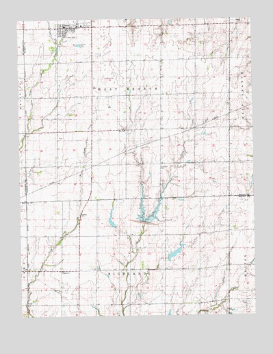 Goessel, KS USGS Topographic Map