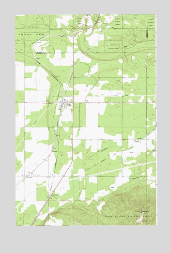 Athol, ID USGS Topographic Map