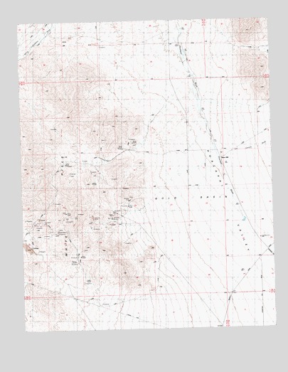 Gold Basin, AZ USGS Topographic Map