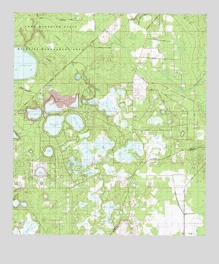 Gold Head Branch, FL USGS Topographic Map