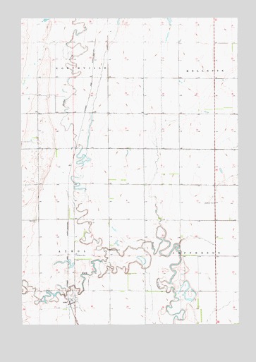 Athol, SD USGS Topographic Map