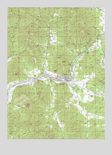 Gold Hill, OR USGS Topographic Map