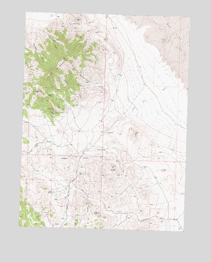 Gold Hill, UT USGS Topographic Map