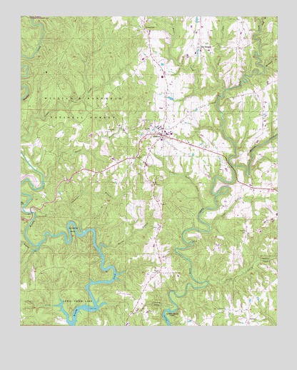Addison, AL USGS Topographic Map
