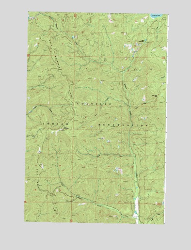 Gold Mountain, WA USGS Topographic Map