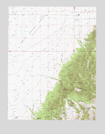 Gold Park, NV USGS Topographic Map