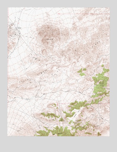 Gold Point, NV USGS Topographic Map
