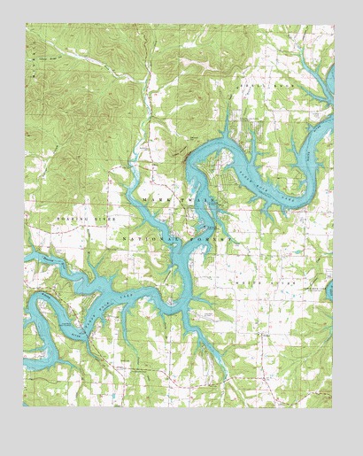 Golden, MO USGS Topographic Map