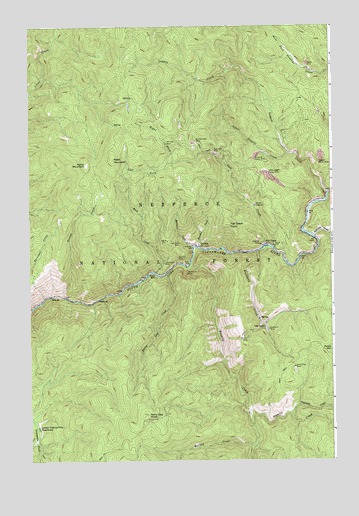 Golden, ID USGS Topographic Map