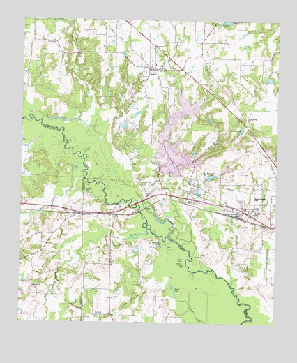 Golden, TX USGS Topographic Map