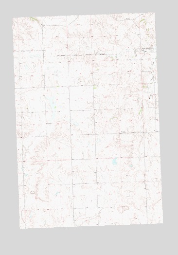 Golden Valley NE, ND USGS Topographic Map