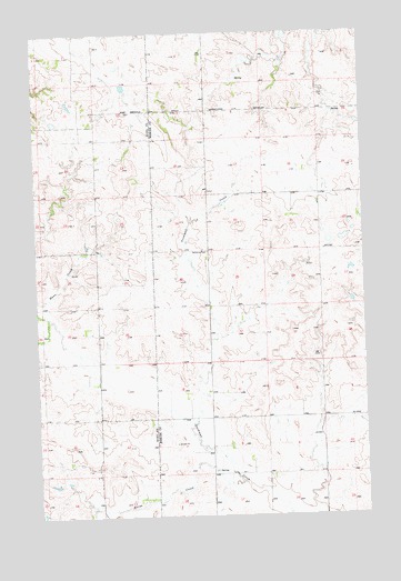 Golden Valley NW, ND USGS Topographic Map