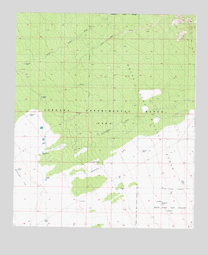 Goldenburg Draw, NM USGS Topographic Map
