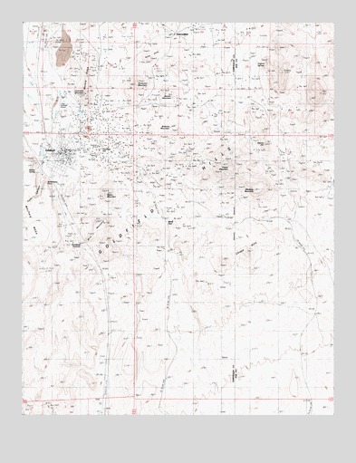 Goldfield, NV USGS Topographic Map