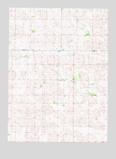 Goldman Lake, NE USGS Topographic Map