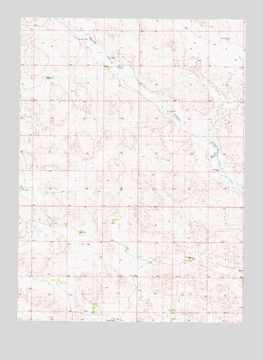 Goldman Lake NW, NE USGS Topographic Map