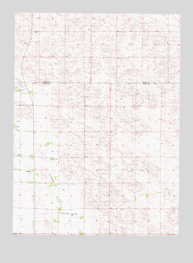 Goldman Lake SE, NE USGS Topographic Map