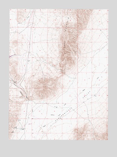 Goldrun Creek, NV USGS Topographic Map