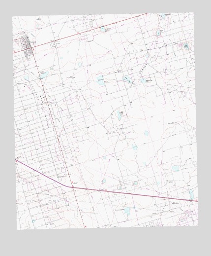 Goldsmith, TX USGS Topographic Map