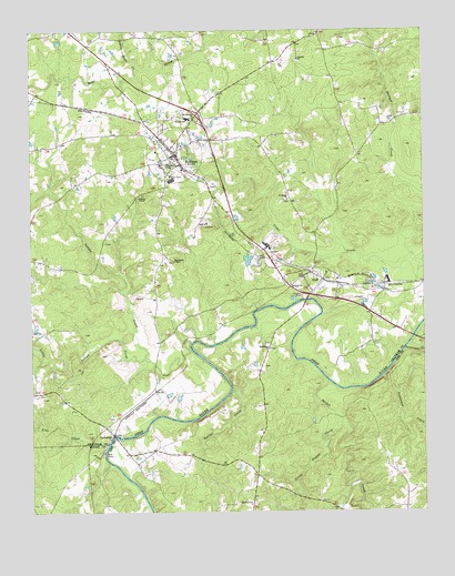 Goldston, NC USGS Topographic Map