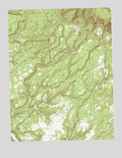 Atkinson Creek, CO USGS Topographic Map