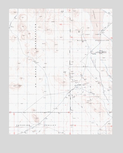 Goldstone, CA USGS Topographic Map