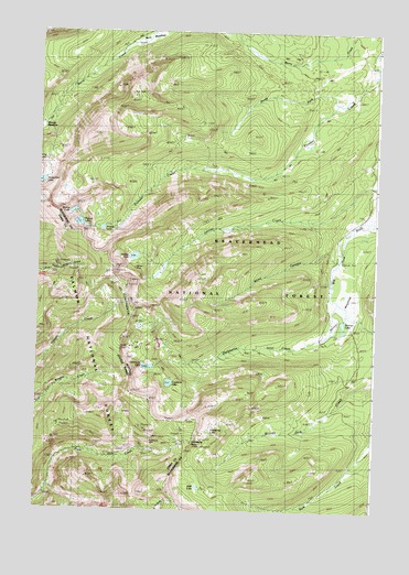 Goldstone Pass, MT USGS Topographic Map