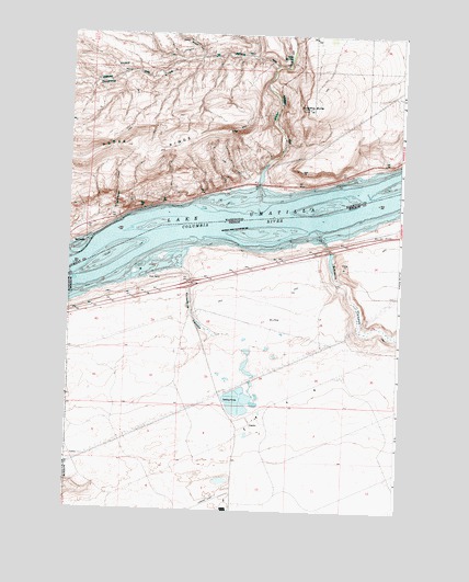 Golgotha Butte, WA USGS Topographic Map