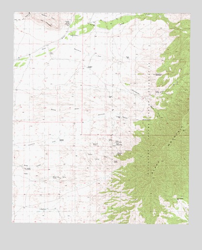 Golondrina Draw, NM USGS Topographic Map