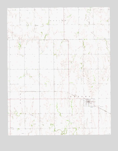 Goltry, OK USGS Topographic Map