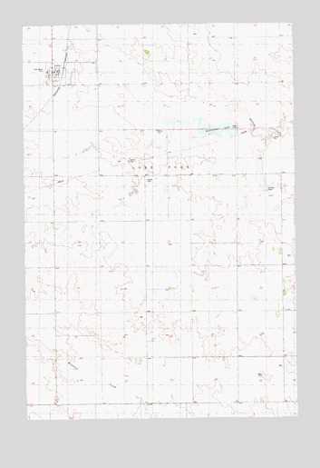 Golva, ND USGS Topographic Map