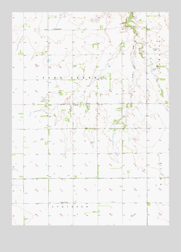 Atkinson NW, NE USGS Topographic Map