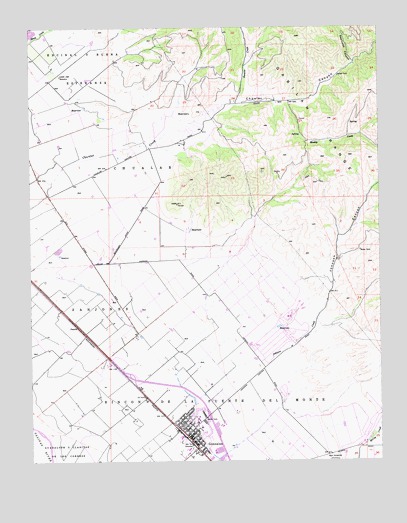 Gonzales, CA USGS Topographic Map
