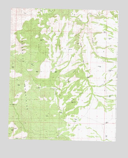 Gonzales Wash, AZ USGS Topographic Map