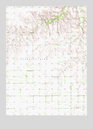 Atkinson SE, NE USGS Topographic Map