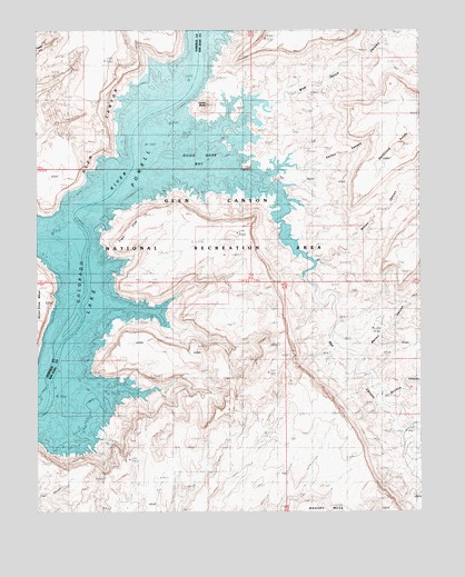 Good Hope Bay, UT USGS Topographic Map