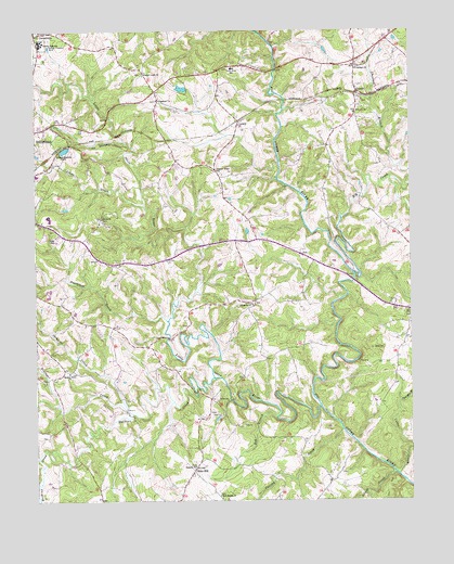 Goode, VA USGS Topographic Map