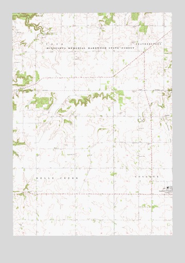 Goodhue West, MN USGS Topographic Map