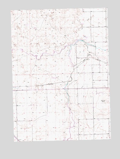 Gooding Butte, ID USGS Topographic Map