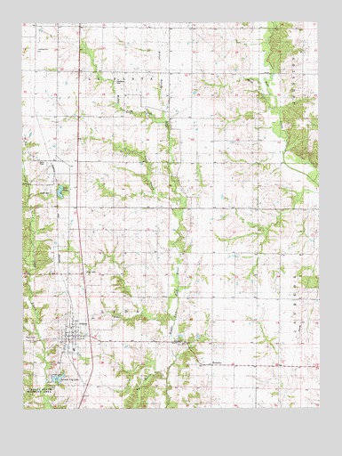 Atlanta, MO USGS Topographic Map